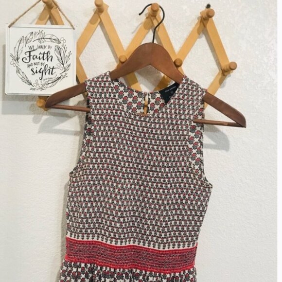 Ulla Johnson Oona 100% Silk Smocked Floral Midi Dress in Indian Floral Size 4 - Picture 7 of 8